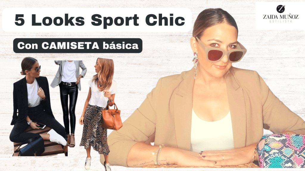 looks con camiseta básica