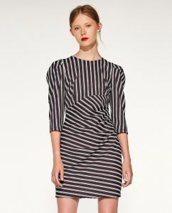 vestidos de otoño drapeodos