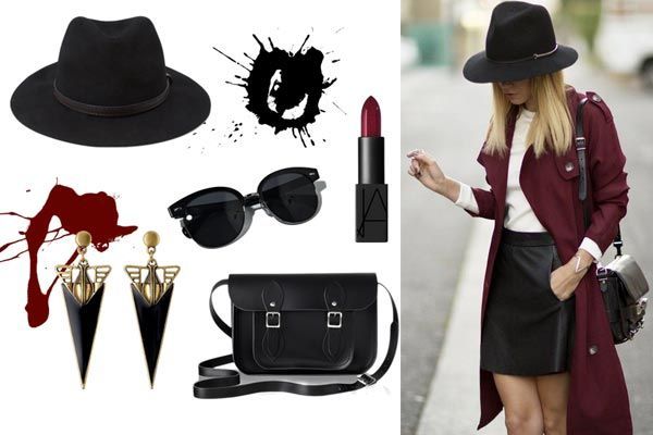 looks de entretiempo con trench y minifalda