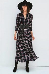 vestidos de otoño estilo boho