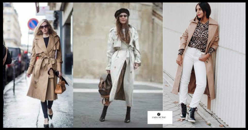 looks de entretiempo con trench para otoño