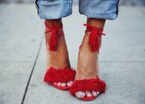 sandalias de una tira tendencias primavera 2019