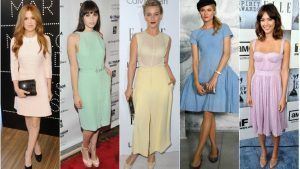 Total looks con colores pastel