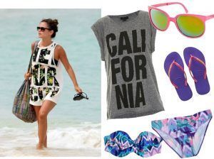 como ir a la playa con estilo deportivo