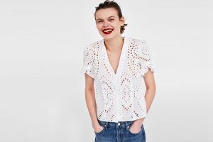 BLUSA BLANCA VESTIR BIEN VERANO