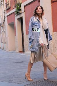 chaqueta de entretiempo con cazadora vaquera